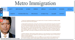 Desktop Screenshot of metroimmigration.com